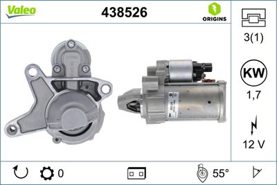 Starter VALEO 438526