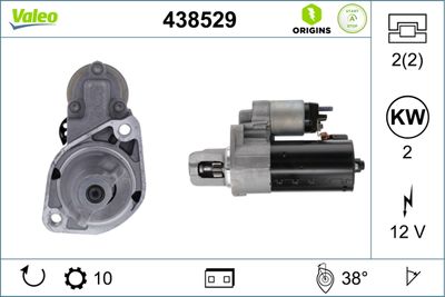 Starter VALEO 438529