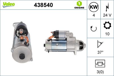 Starter VALEO 438540