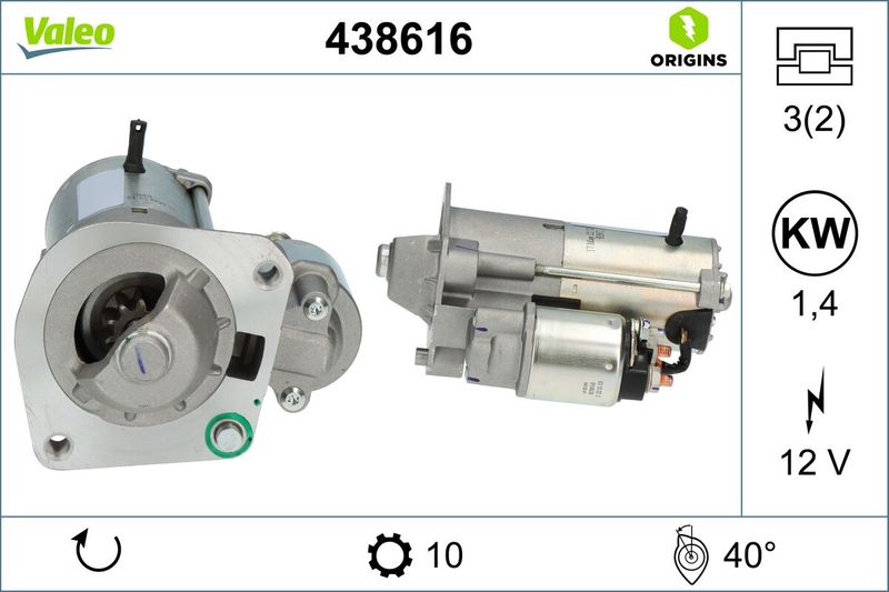 VALEO 438616 Starter