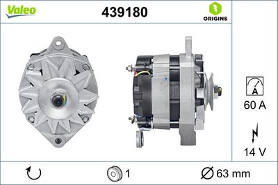 Alternator VALEO 439180