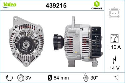 Alternator VALEO 439215