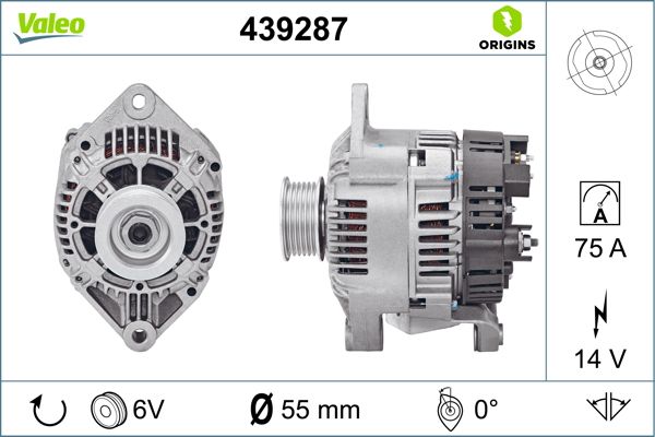 VALEO 439287 Alternator