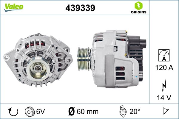 VALEO 439339 Alternator