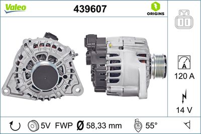 Alternator VALEO 439607