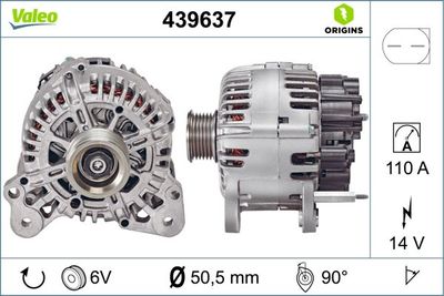 Alternator VALEO 439637