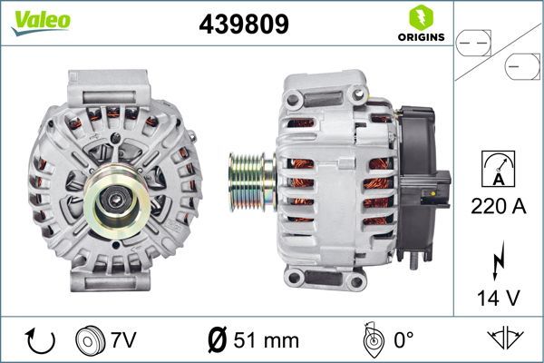 VALEO 439809 Alternator