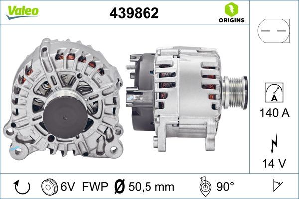 VALEO 439862 Alternator