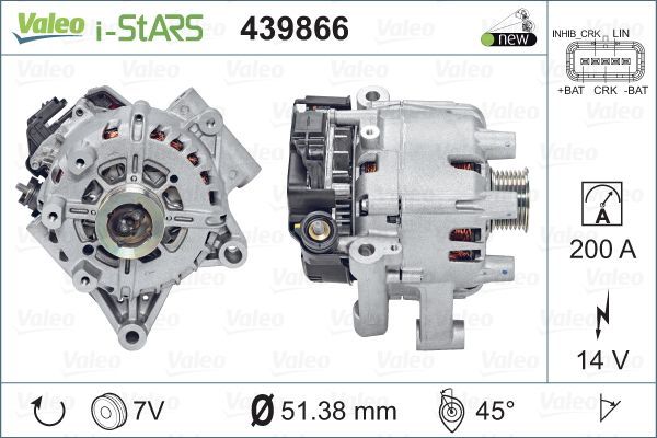 VALEO 439866 Starter Generator