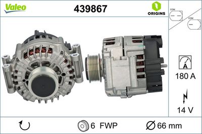 Alternator VALEO 439867