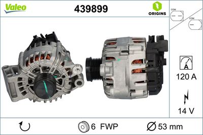 Alternator VALEO 439899