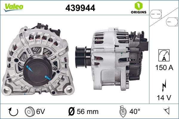 VALEO 439944 Alternator