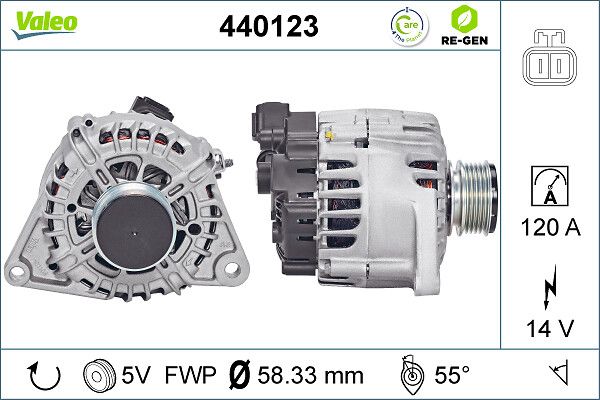 VALEO 440123 Alternator