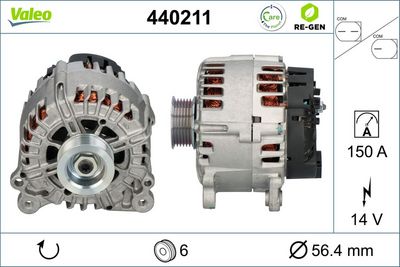 Alternator VALEO 440211