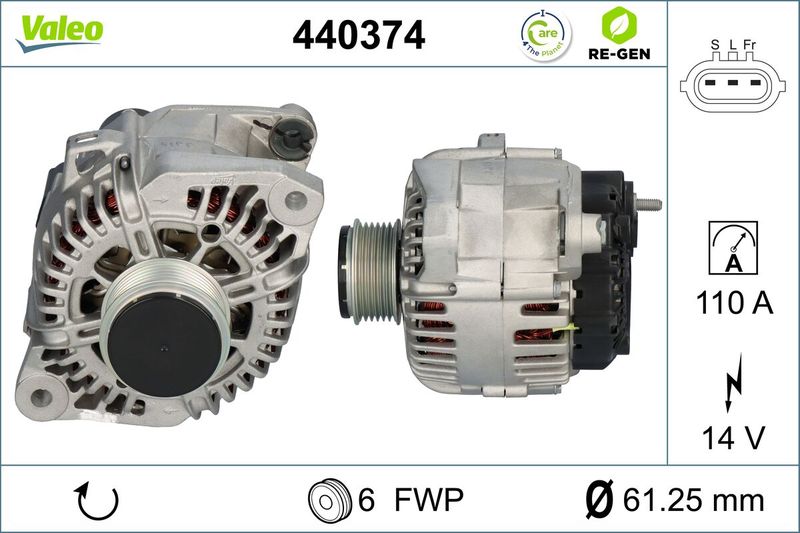 VALEO 440374 Alternator
