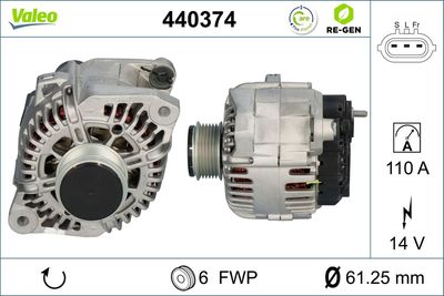 Alternator VALEO 440374