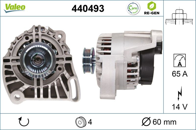 VALEO 440493 Alternator
