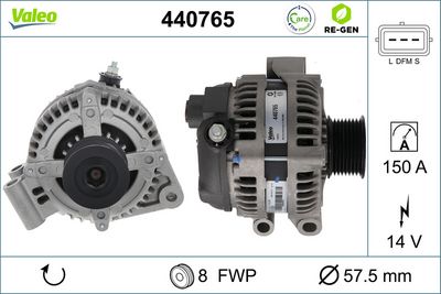 Alternator VALEO 440765