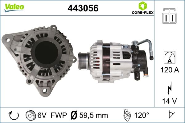 VALEO 443056 Alternator