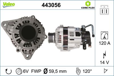 Alternator VALEO 443056