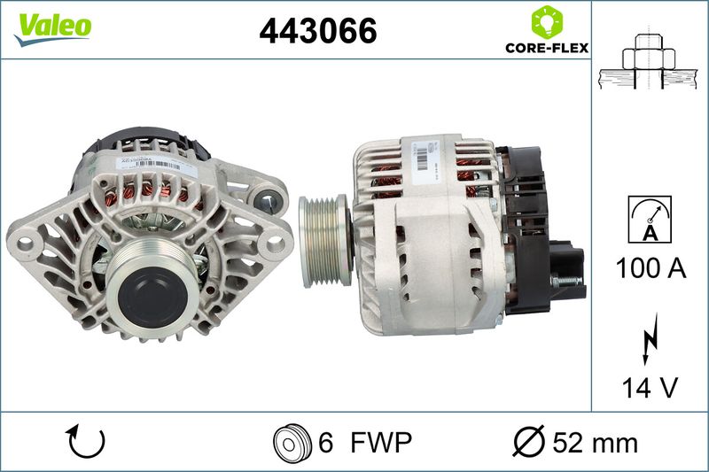 VALEO 443066 Alternator