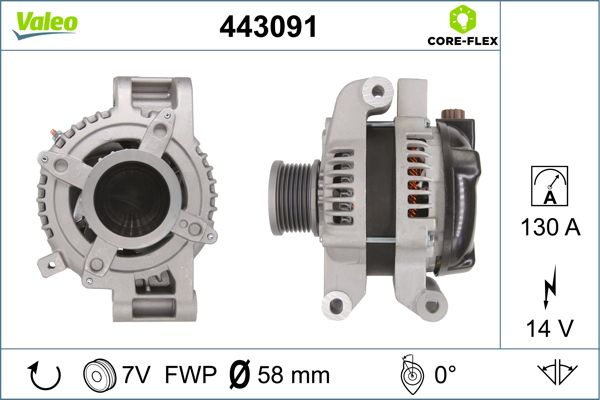 VALEO 443091 Alternator