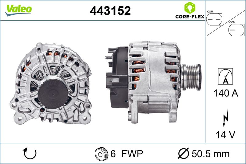 VALEO 443152 Alternator