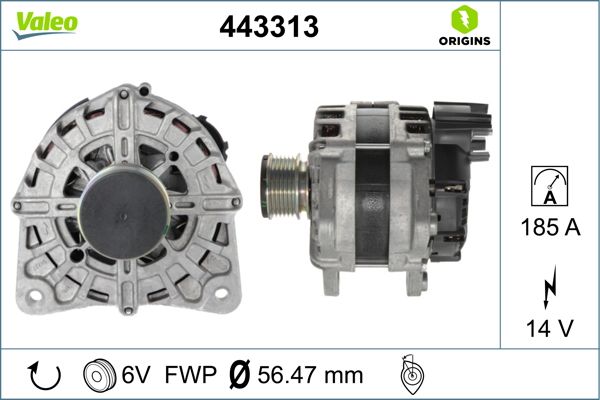 VALEO 443313 Alternator