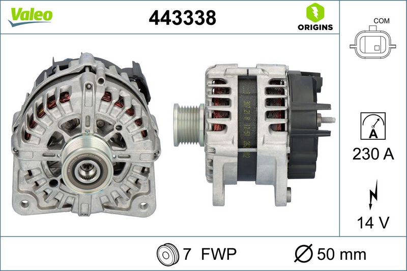 VALEO 443338 Alternator