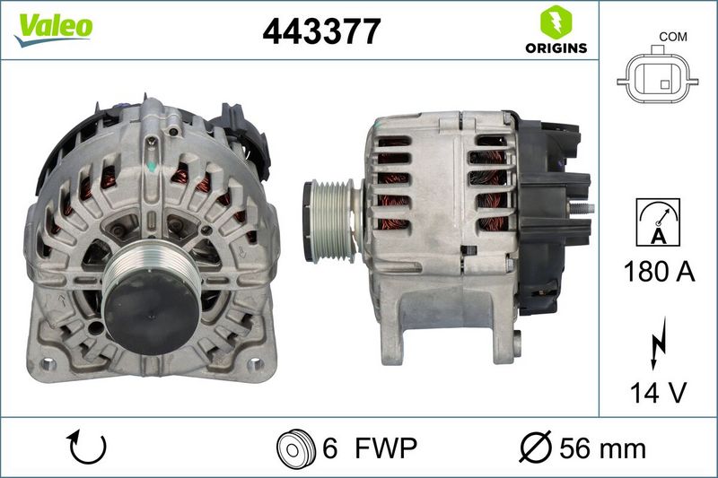 VALEO 443377 Alternator