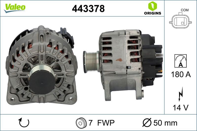 VALEO 443378 Alternator