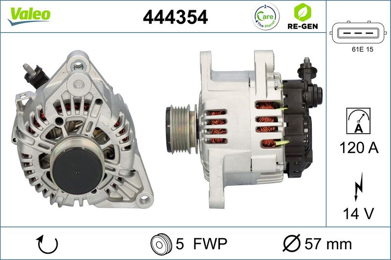 VALEO 444354 Alternator