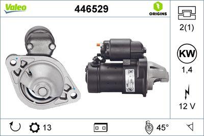 Starter VALEO 446529