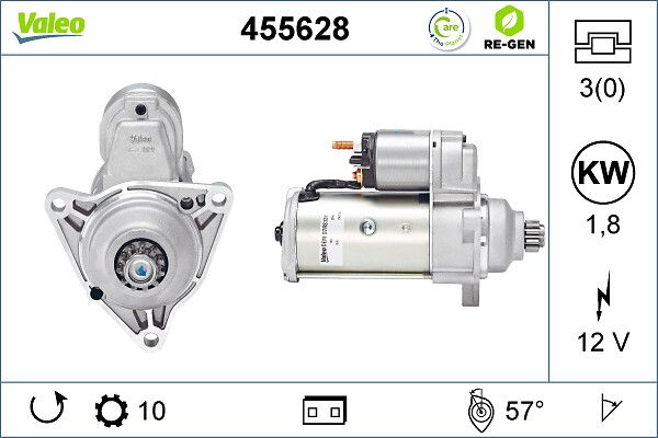 VALEO 455628 Starter