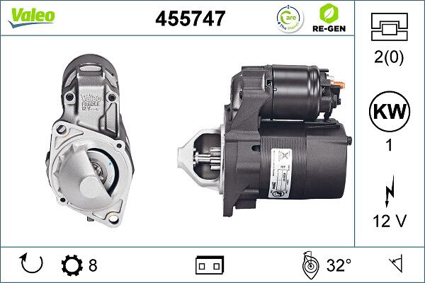 VALEO 455747 Starter