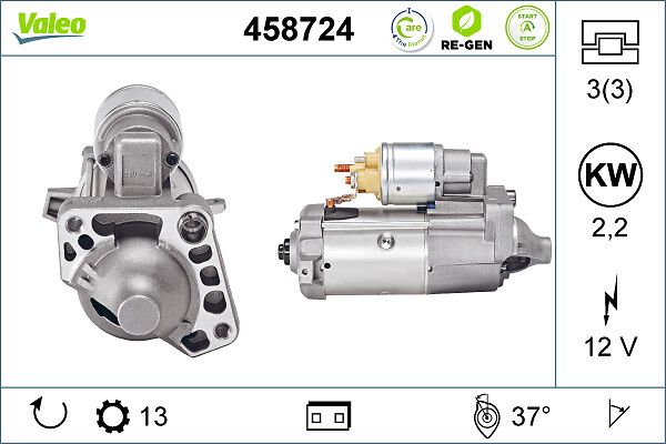 VALEO 458724 Starter