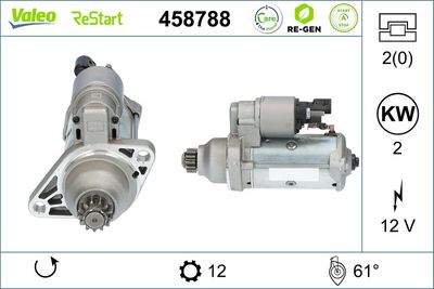 Starter VALEO 458788