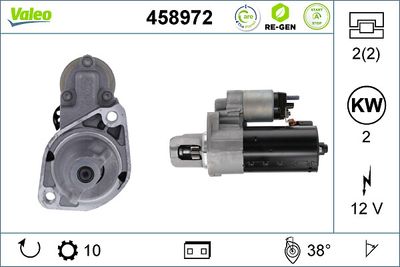 Starter VALEO 458972
