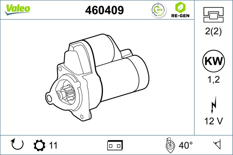 VALEO 460409 Starter