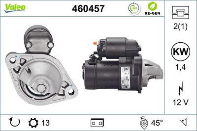 Starter VALEO 460457
