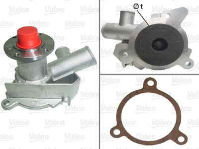 Water Pump, engine cooling VALEO 506141