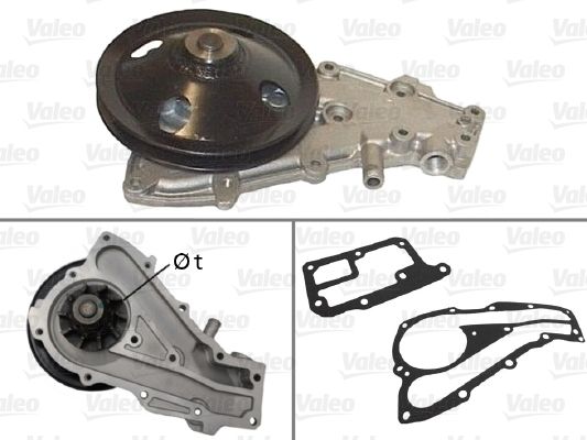 VALEO 506312 Water Pump, engine cooling