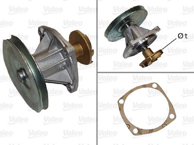 Water Pump, engine cooling VALEO 506386