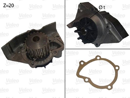 VALEO 506530 Water Pump, engine cooling