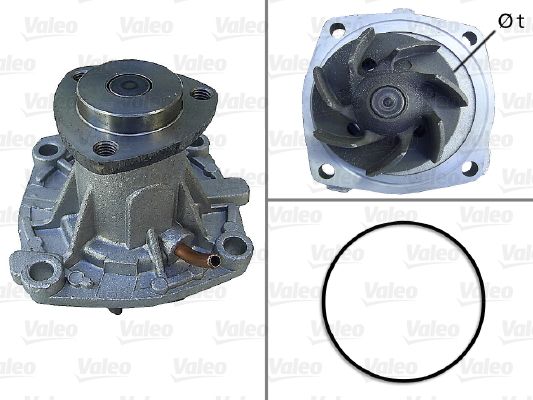VALEO 506589 Water Pump, engine cooling