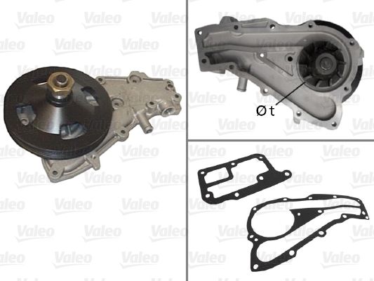 VALEO 506600 Water Pump, engine cooling