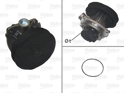 Water Pump, engine cooling VALEO 506613
