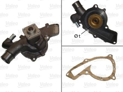 Water Pump, engine cooling VALEO 506642