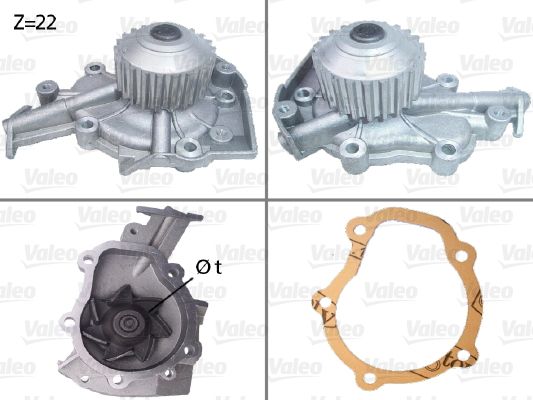 VALEO 506659 Water Pump, engine cooling