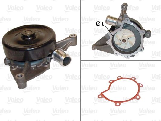 VALEO 506821 Water Pump, engine cooling